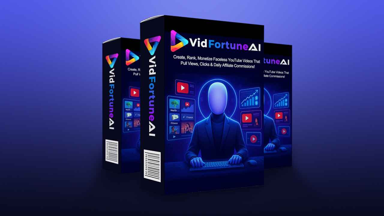 VidFortune AI Review – Create, Rank & Profit from Faceless Videos